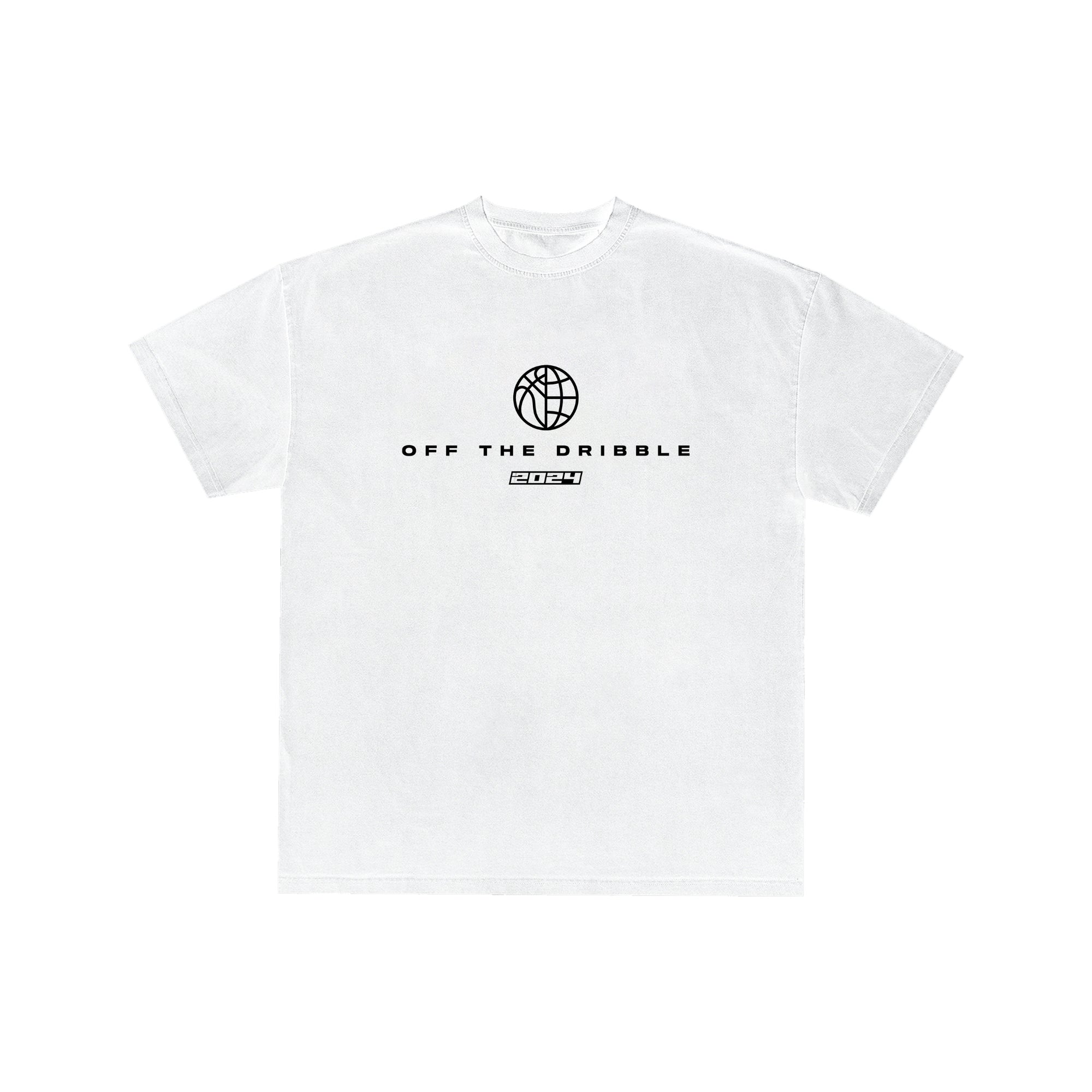 OFFTHEDRIBBLE OTD Logo Tee White L