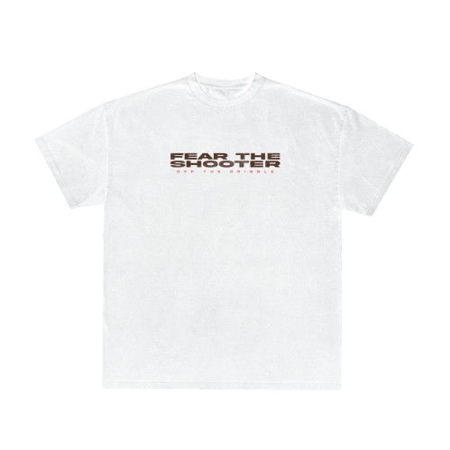 Fear The Shooter Tee - White