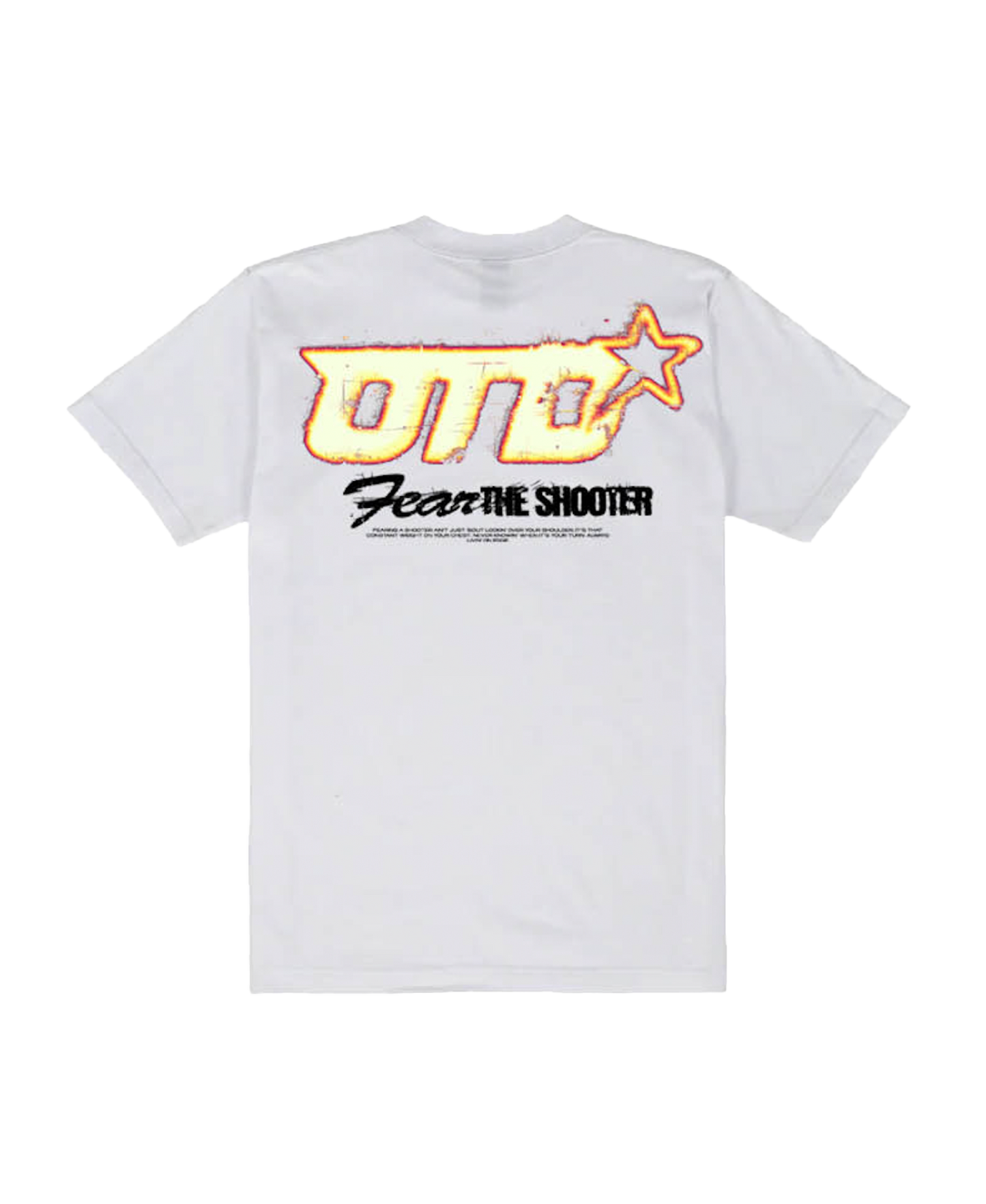 Flame Game Tee - White